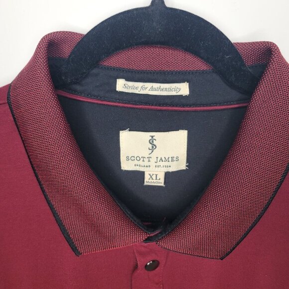 Scott James Polo Mens XLarge - Picture 4 of 6